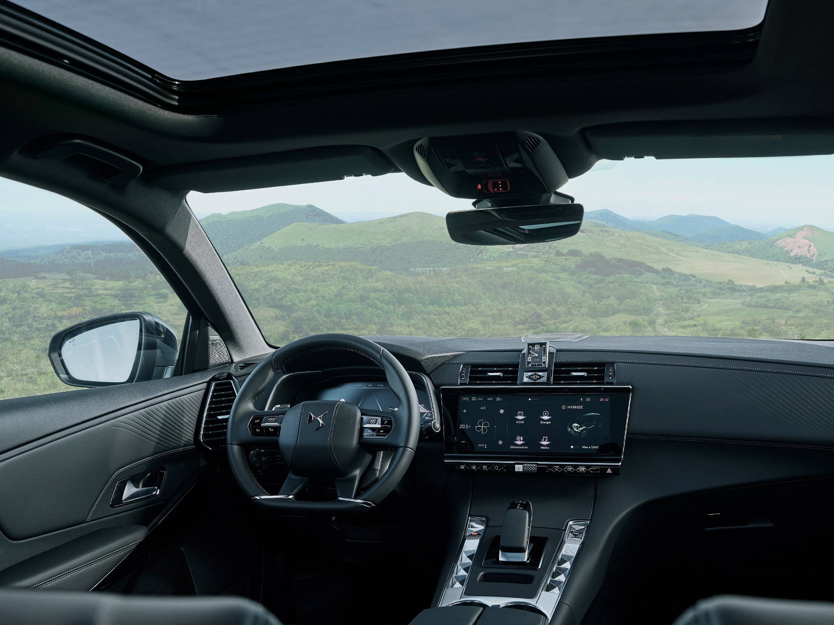 Interieur in nappaleder DS 7