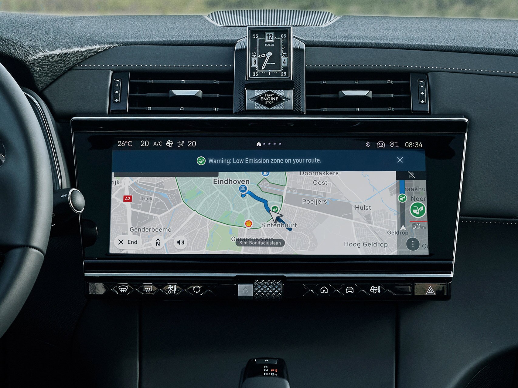 DS 7 Plug-In Hybrid GEOFENCING